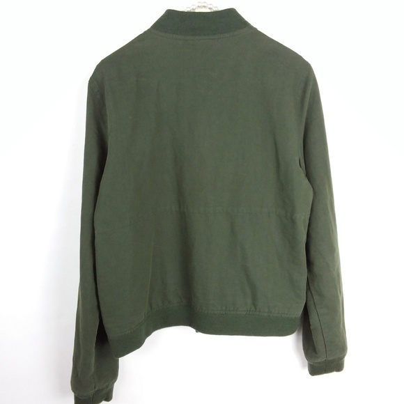 Paige Jacket Olive Green Military Jacket - Picture 5 of 7